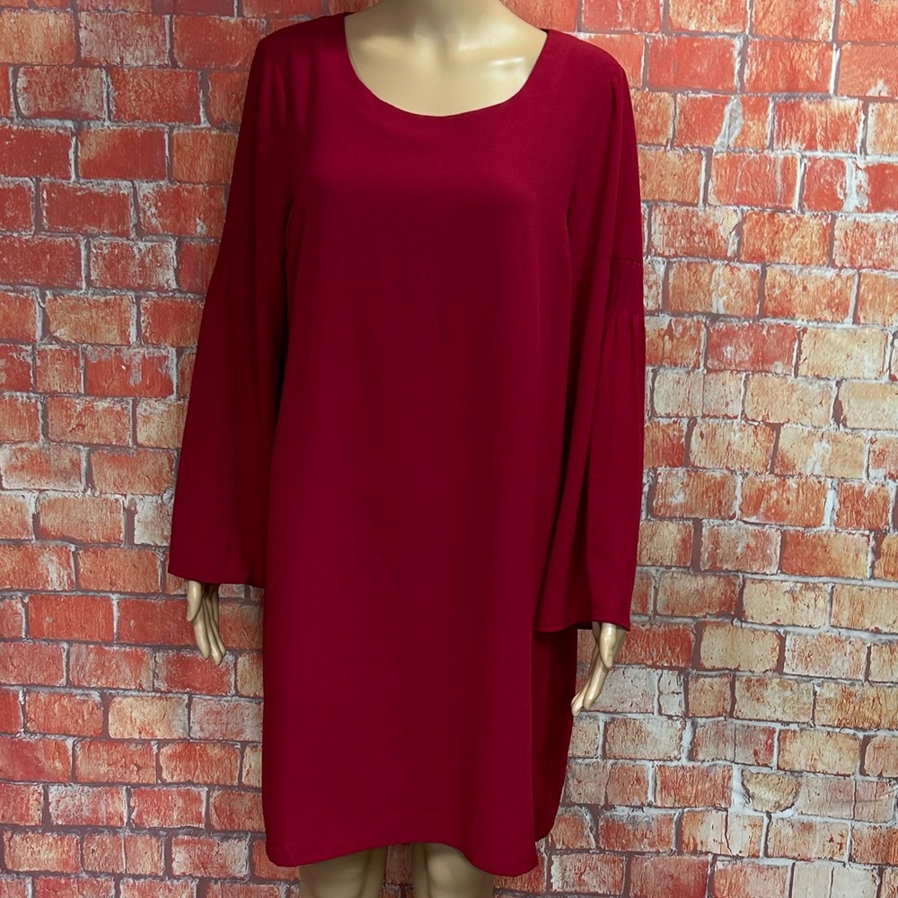 Skies Are Blue Cutout Back Shift Dress